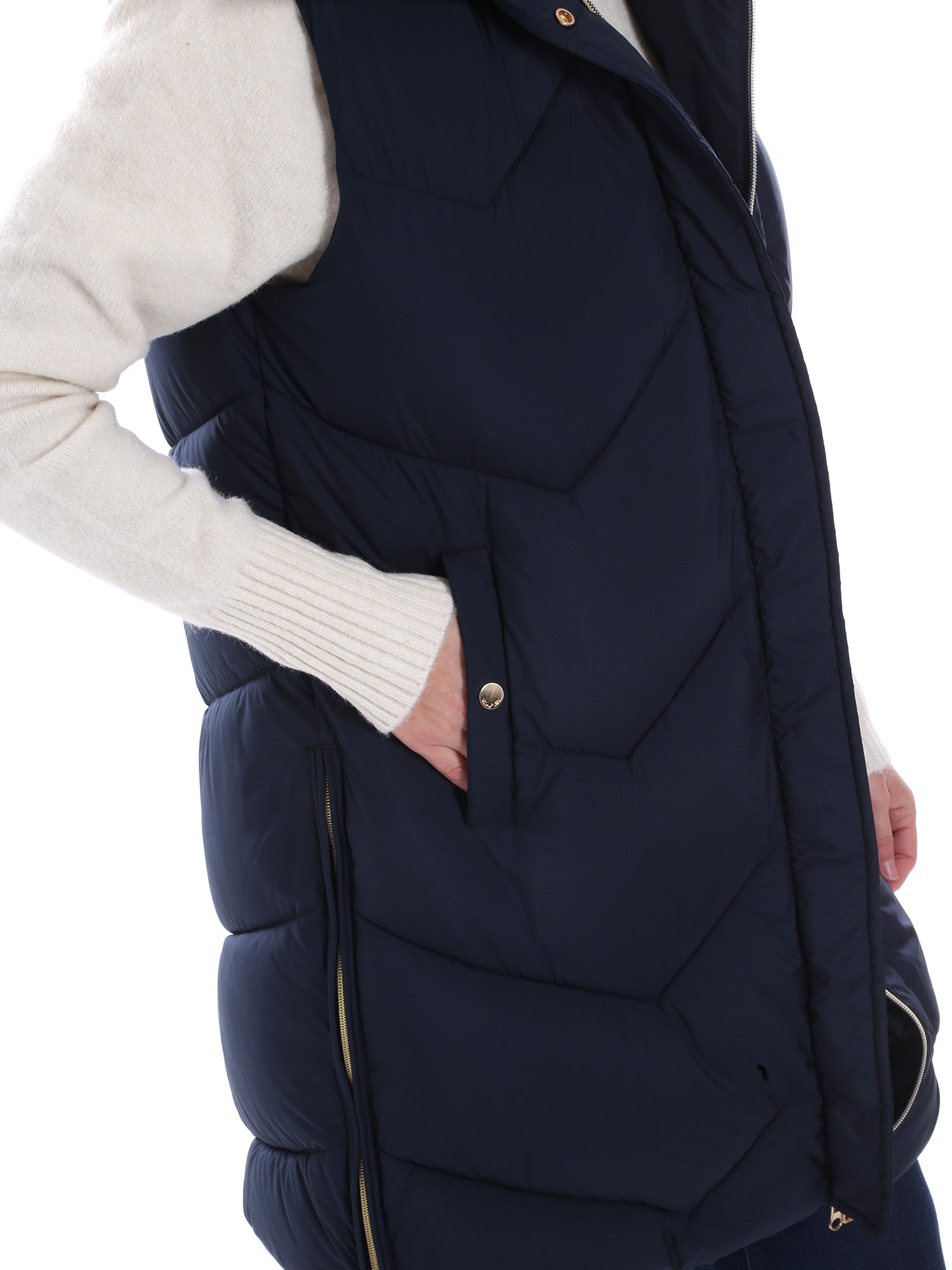 Gilet Blu Conte Of Florence
