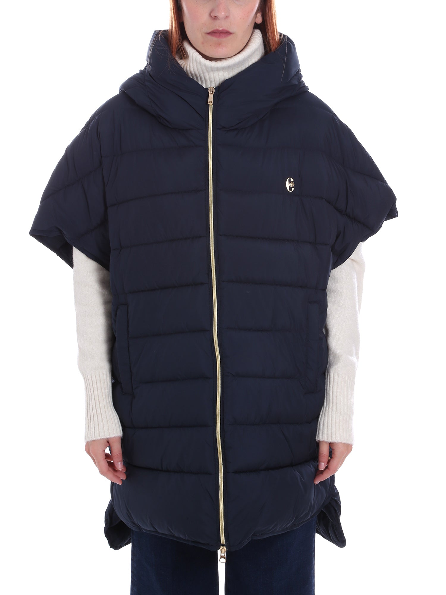 Gilet Blu Conte Of Florence