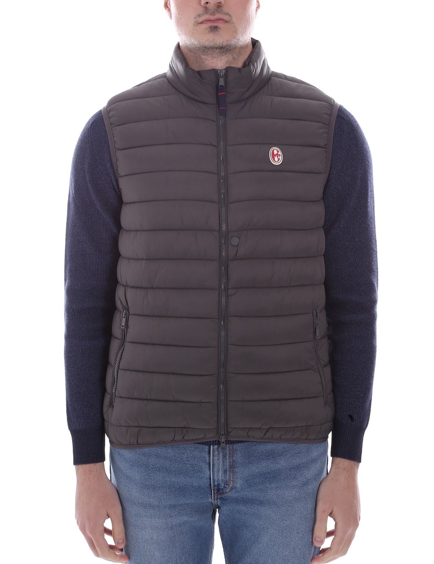 Gilet Grigio Conte Of Florence