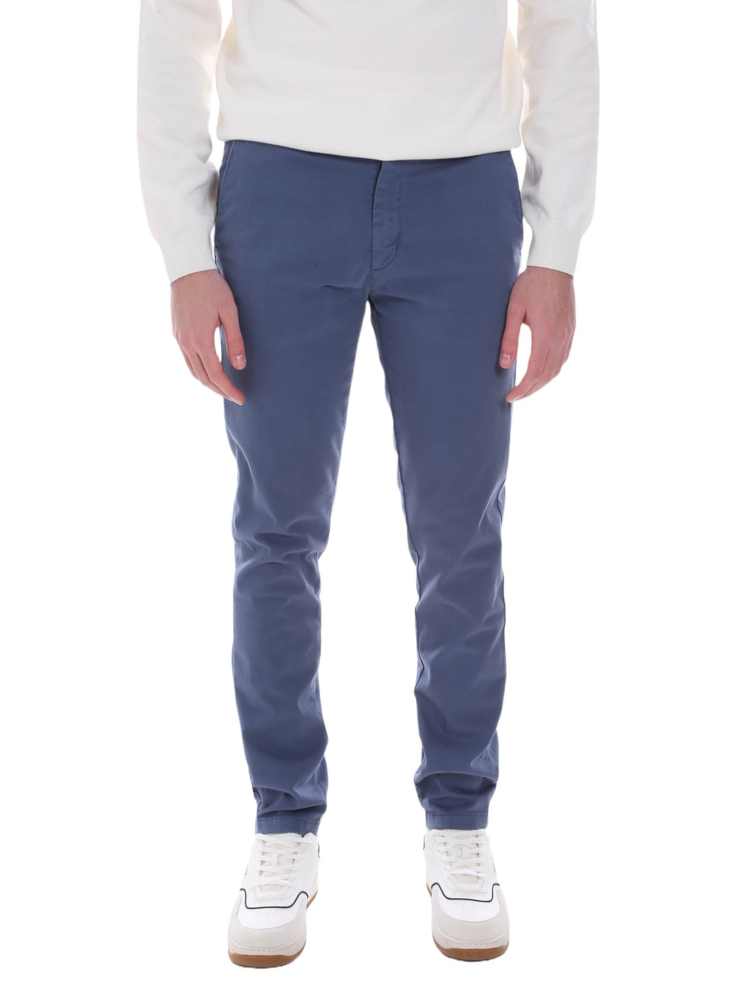 Pantaloni Blu Borgoni Milano