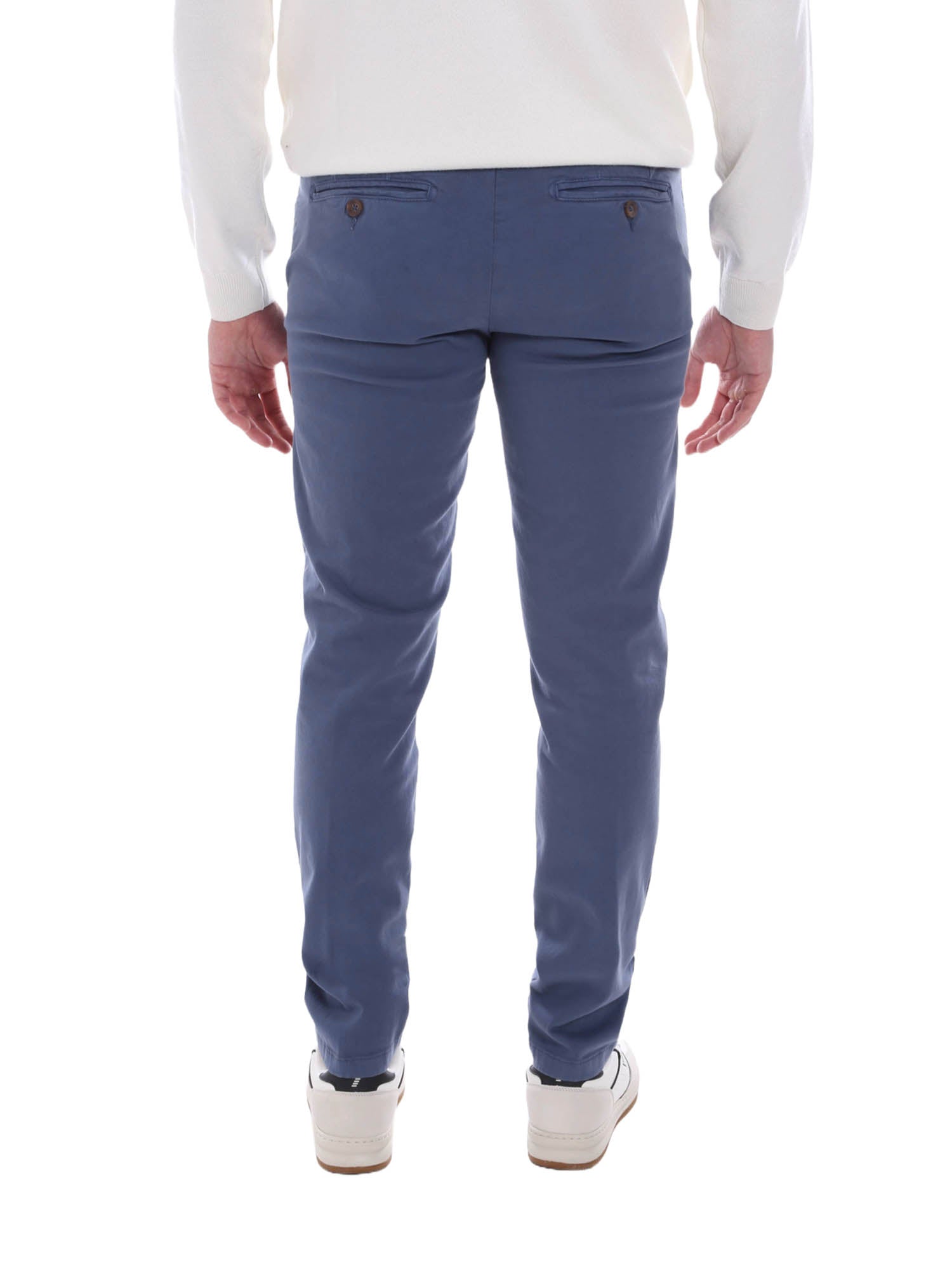 Pantaloni Blu Borgoni Milano