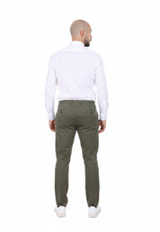 Pantaloni Verde Scuro Borgoni Milano