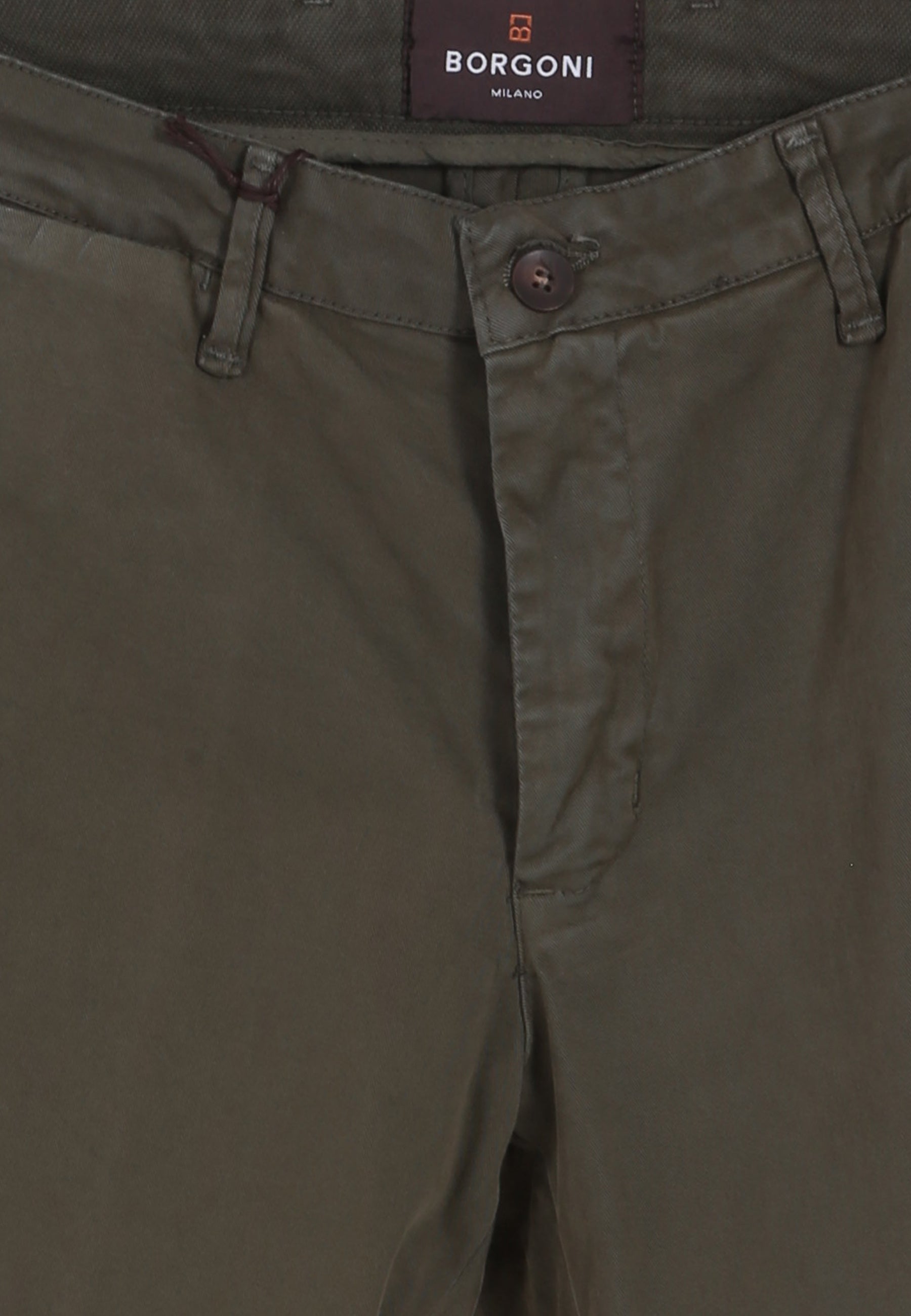 Pantaloni Verde Scuro Borgoni Milano