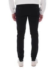 Pantaloni Nero Borgoni Milano