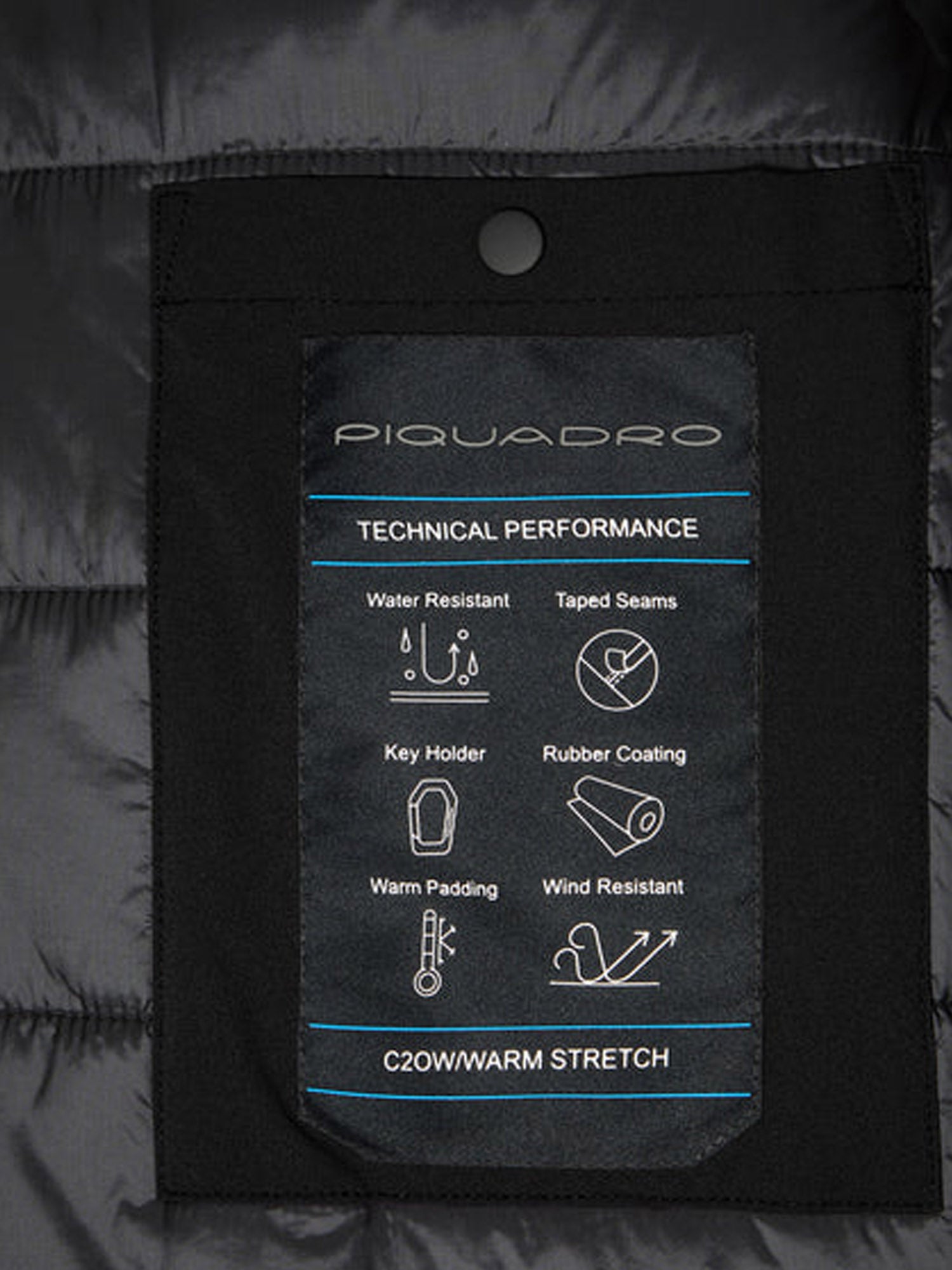 Piumini Nero Piquadro