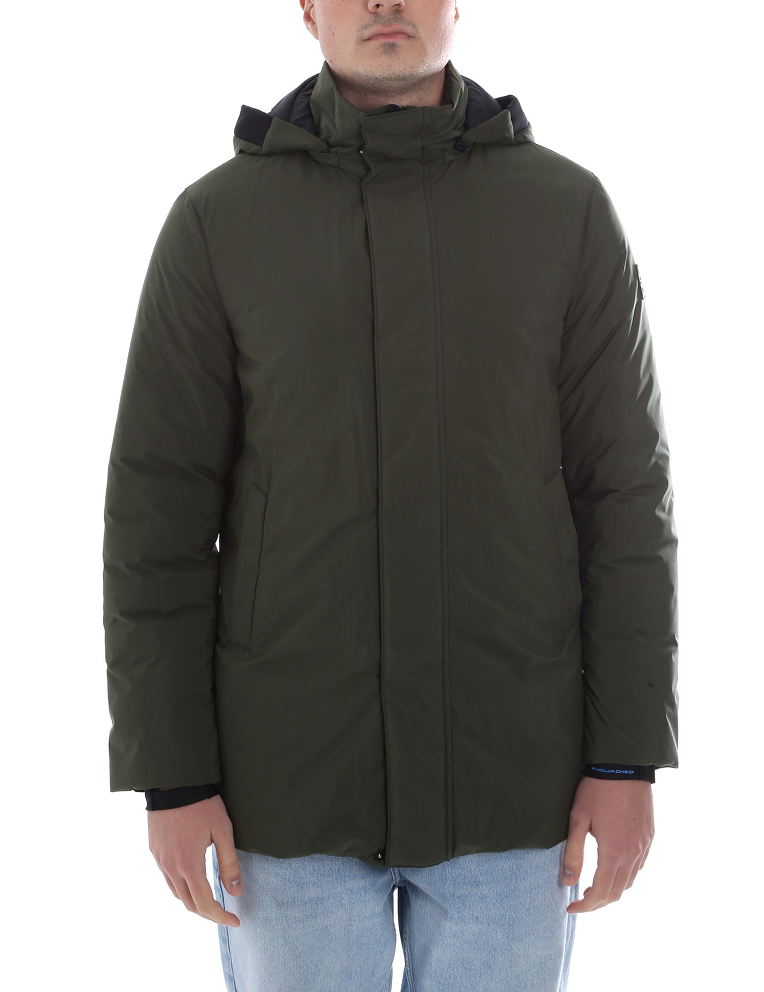 Piumini Verde Piquadro