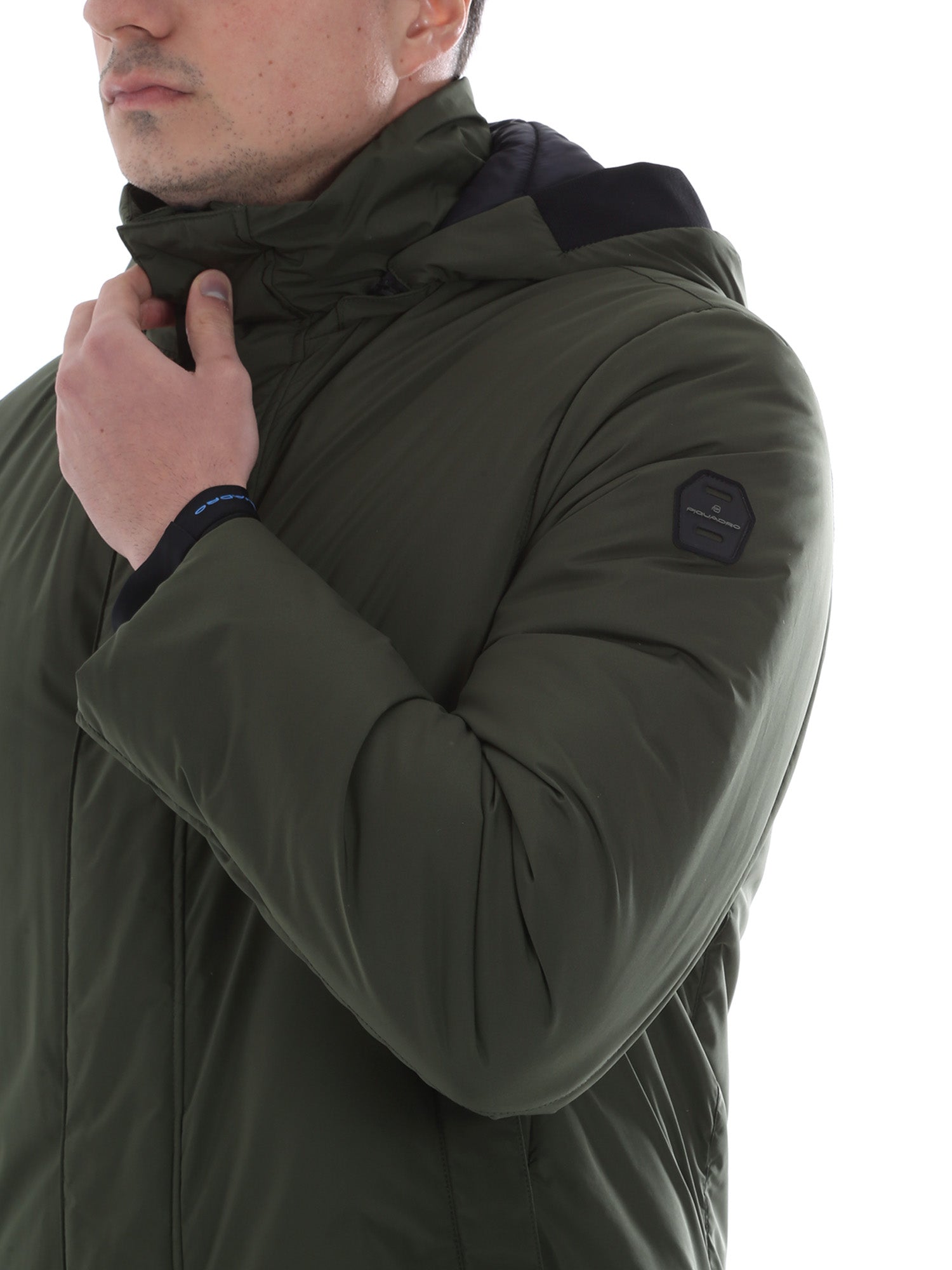 Piumini Verde Piquadro