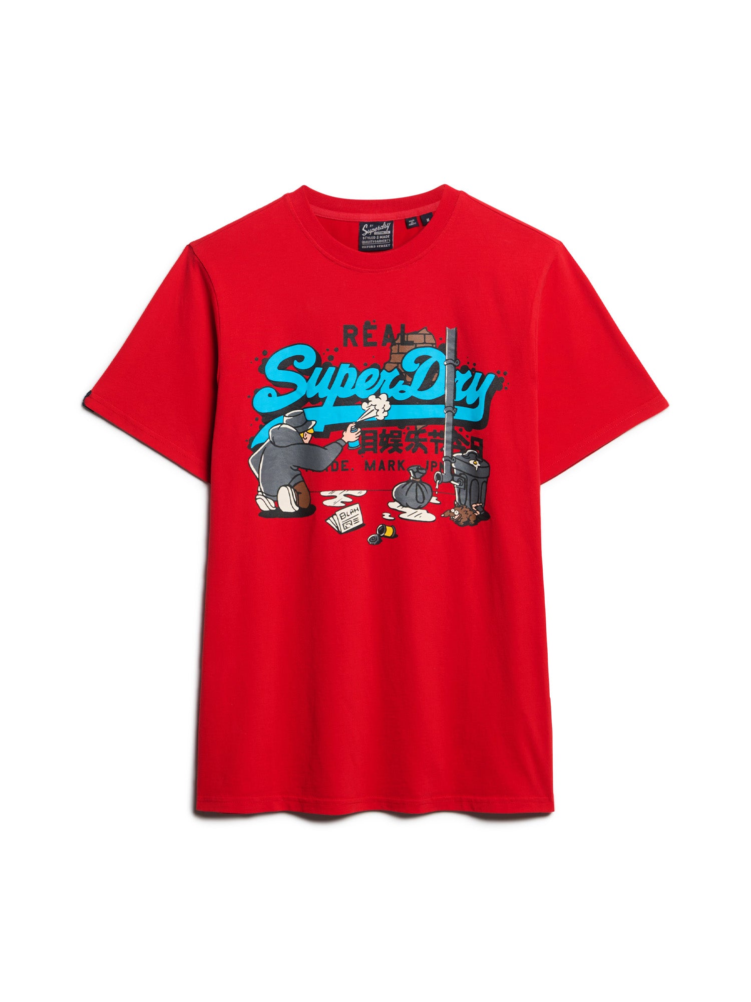 T-shirt Rosso Superdry
