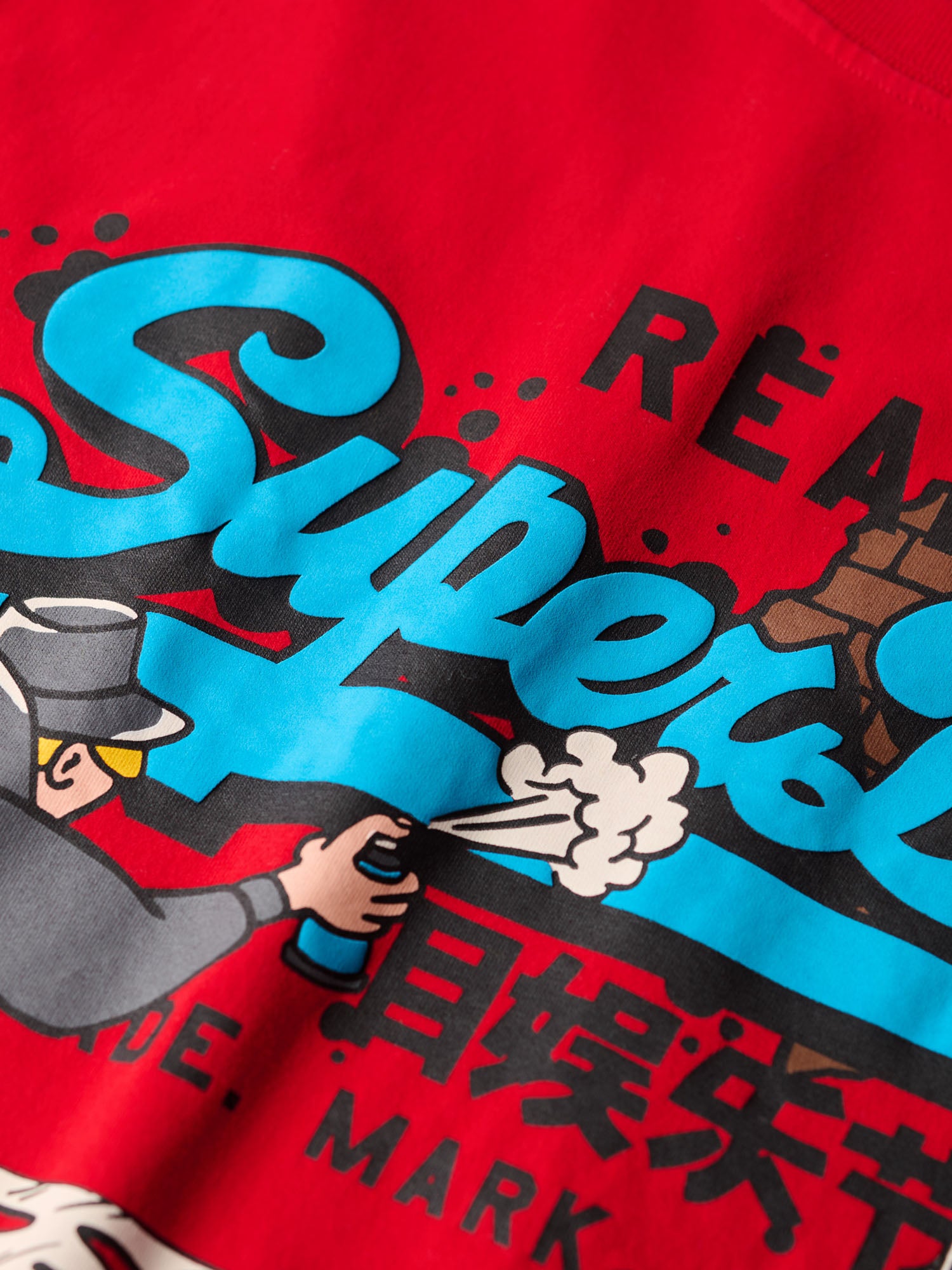 T-shirt Rosso Superdry