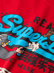 T-shirt Rosso Superdry