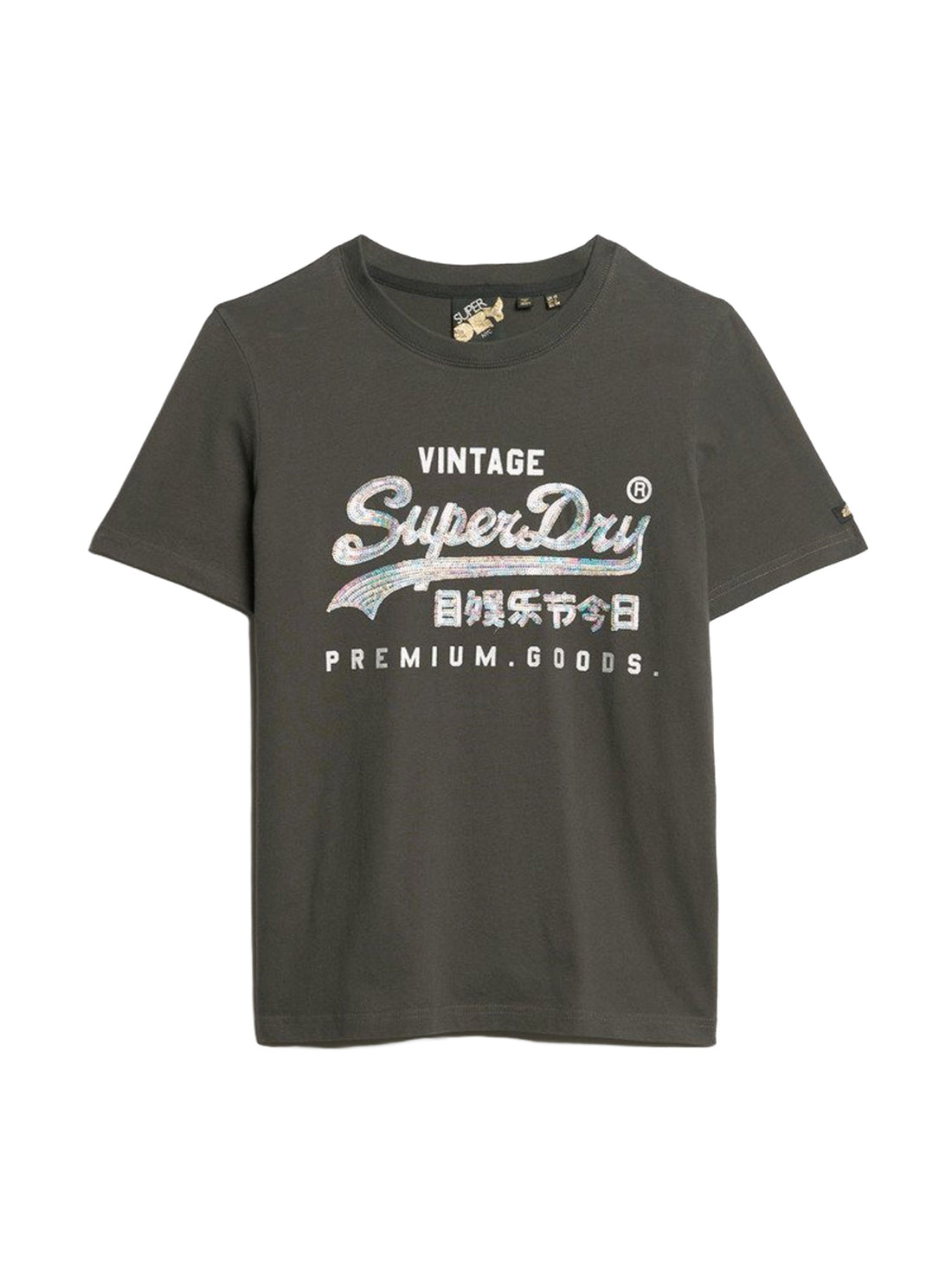 T-shirt Nero Superdry