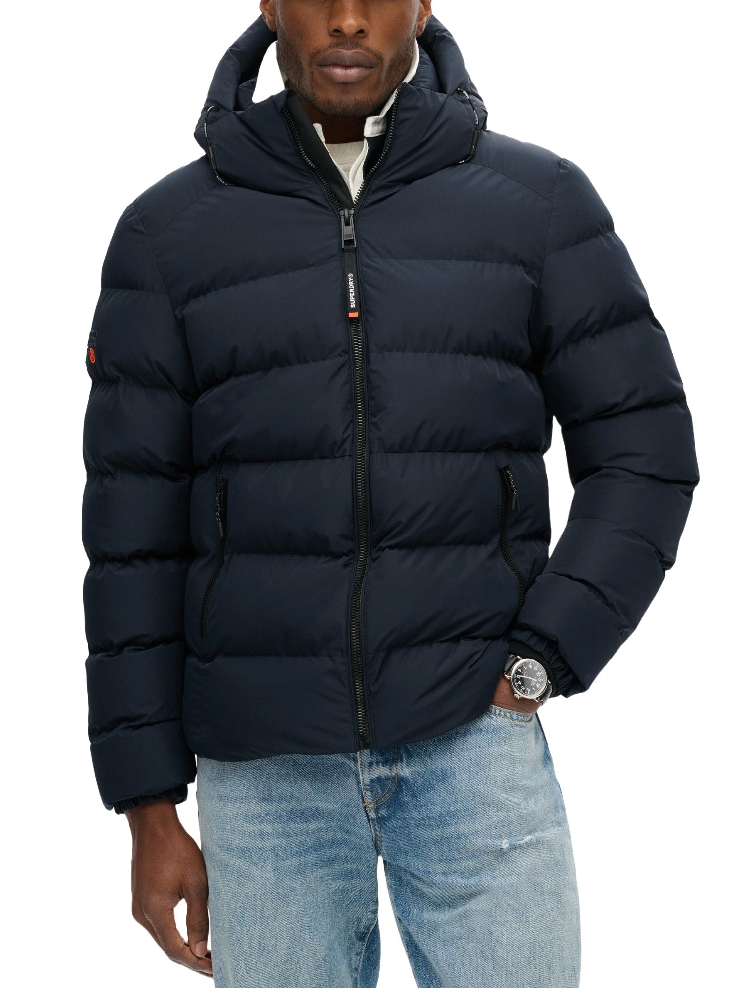 Piumini Blu Superdry