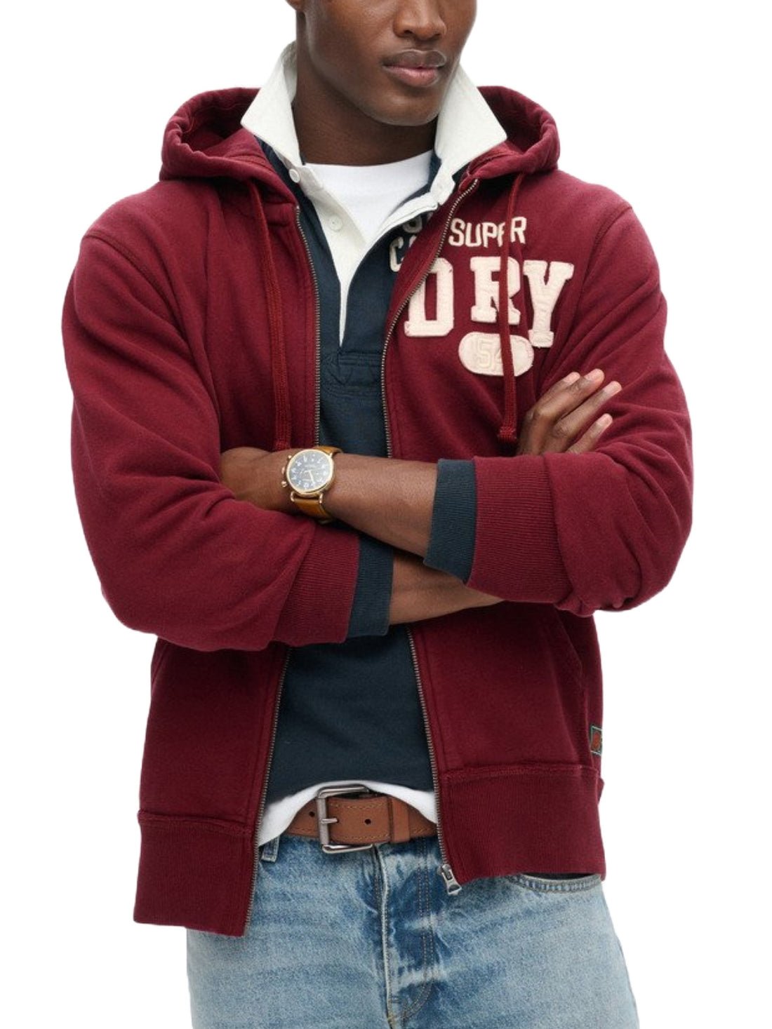 Felpe Bordeaux Superdry