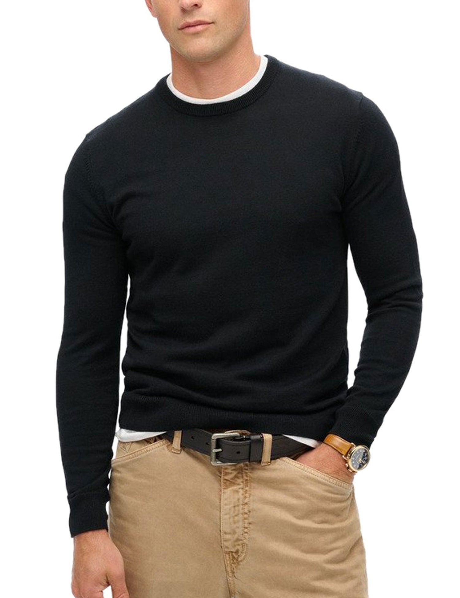 Maglioncini Nero Superdry