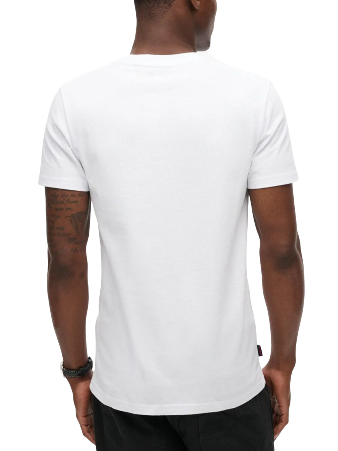 T-shirt Bianco Superdry