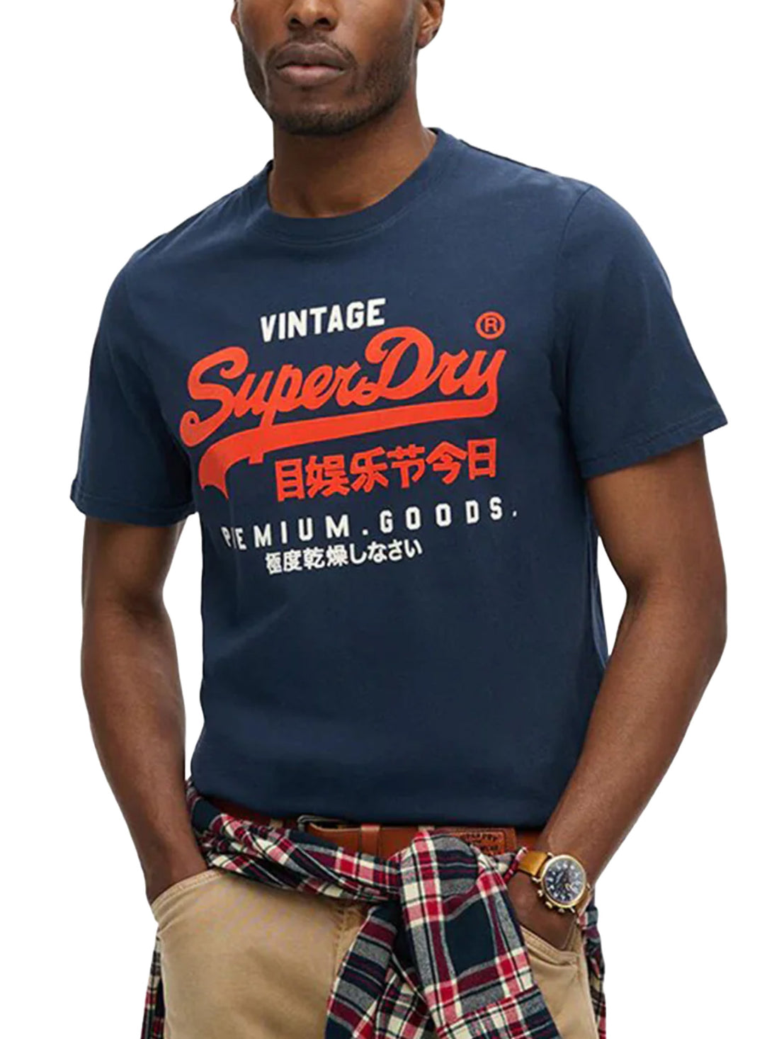 T-shirt Blu Superdry