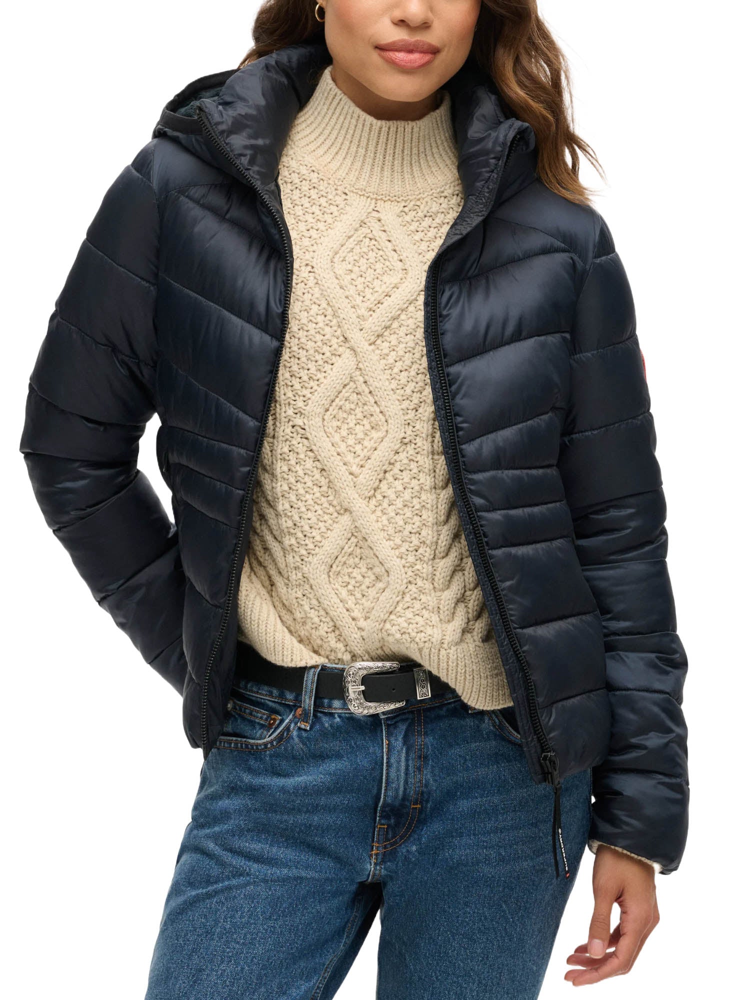 Piumini Blu Superdry