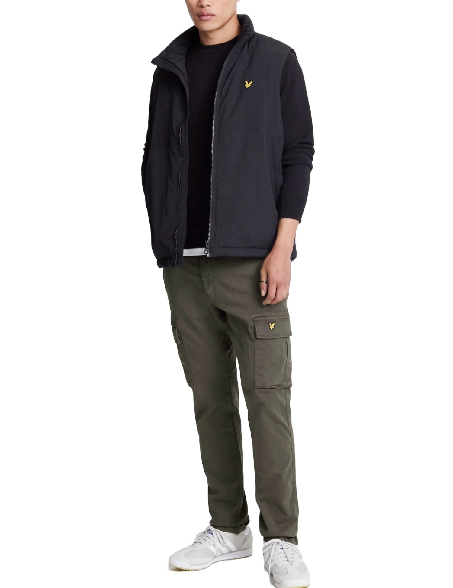 Pantaloni Verde Militare Lyle & Scott