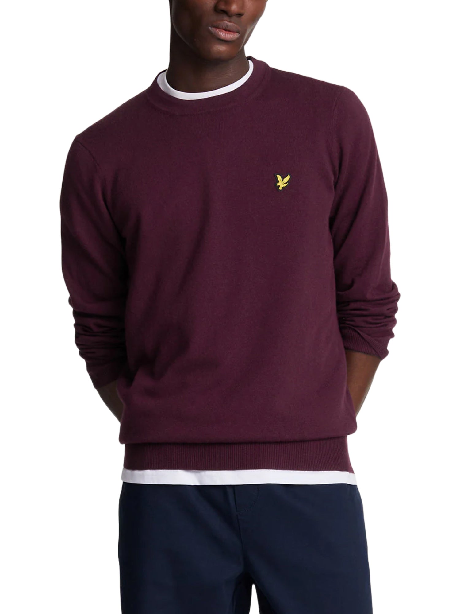 Maglioncini Bordeaux Lyle & Scott