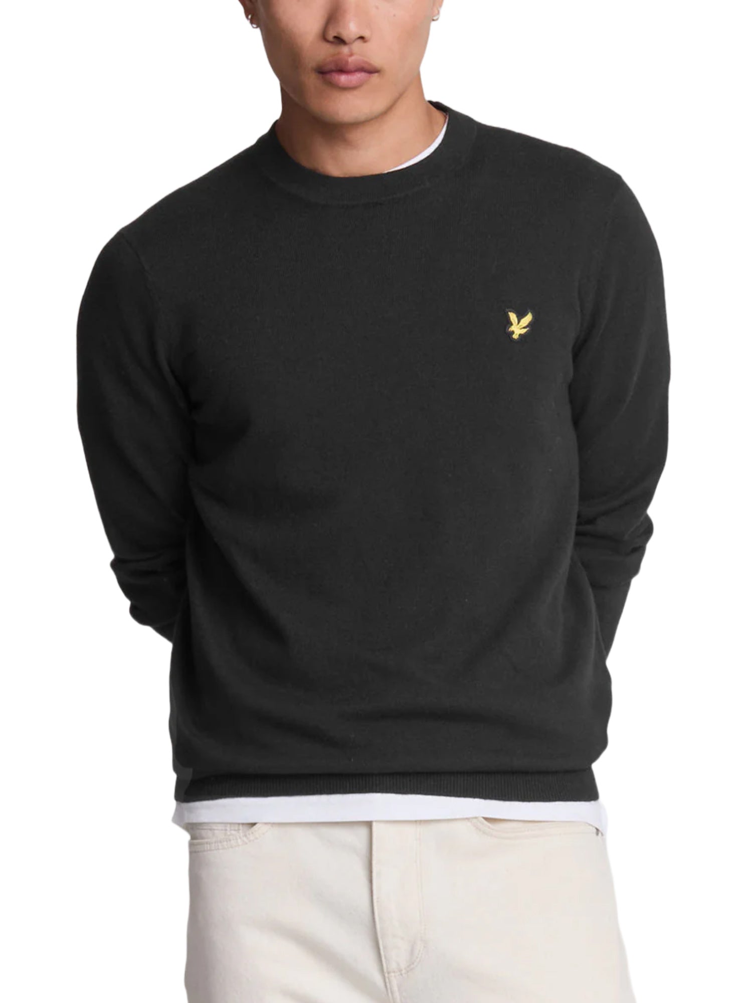 Maglioncini Nero Lyle & Scott