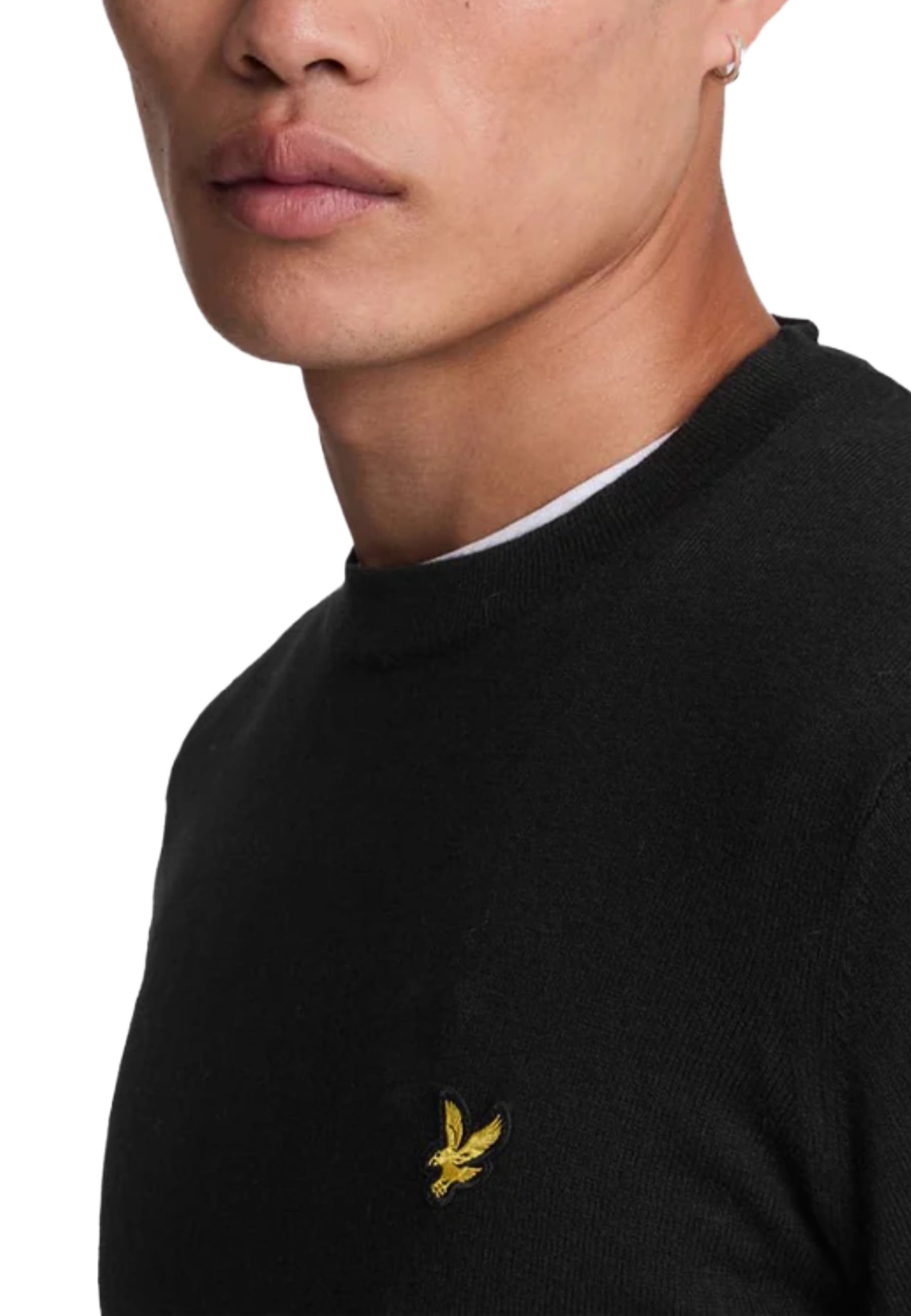 Maglioncini Nero Lyle & Scott