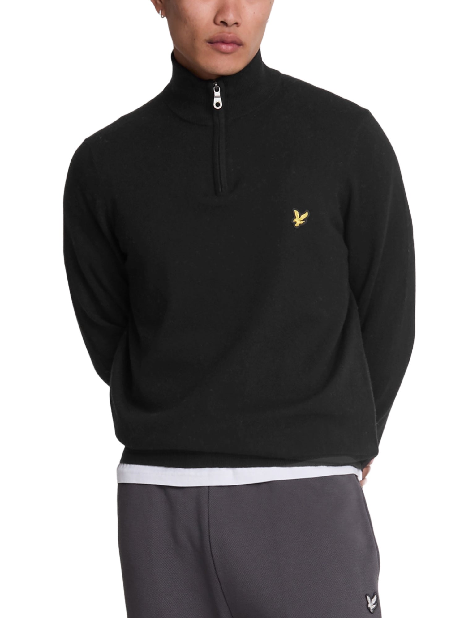 Maglie a collo alto Nero Lyle & Scott