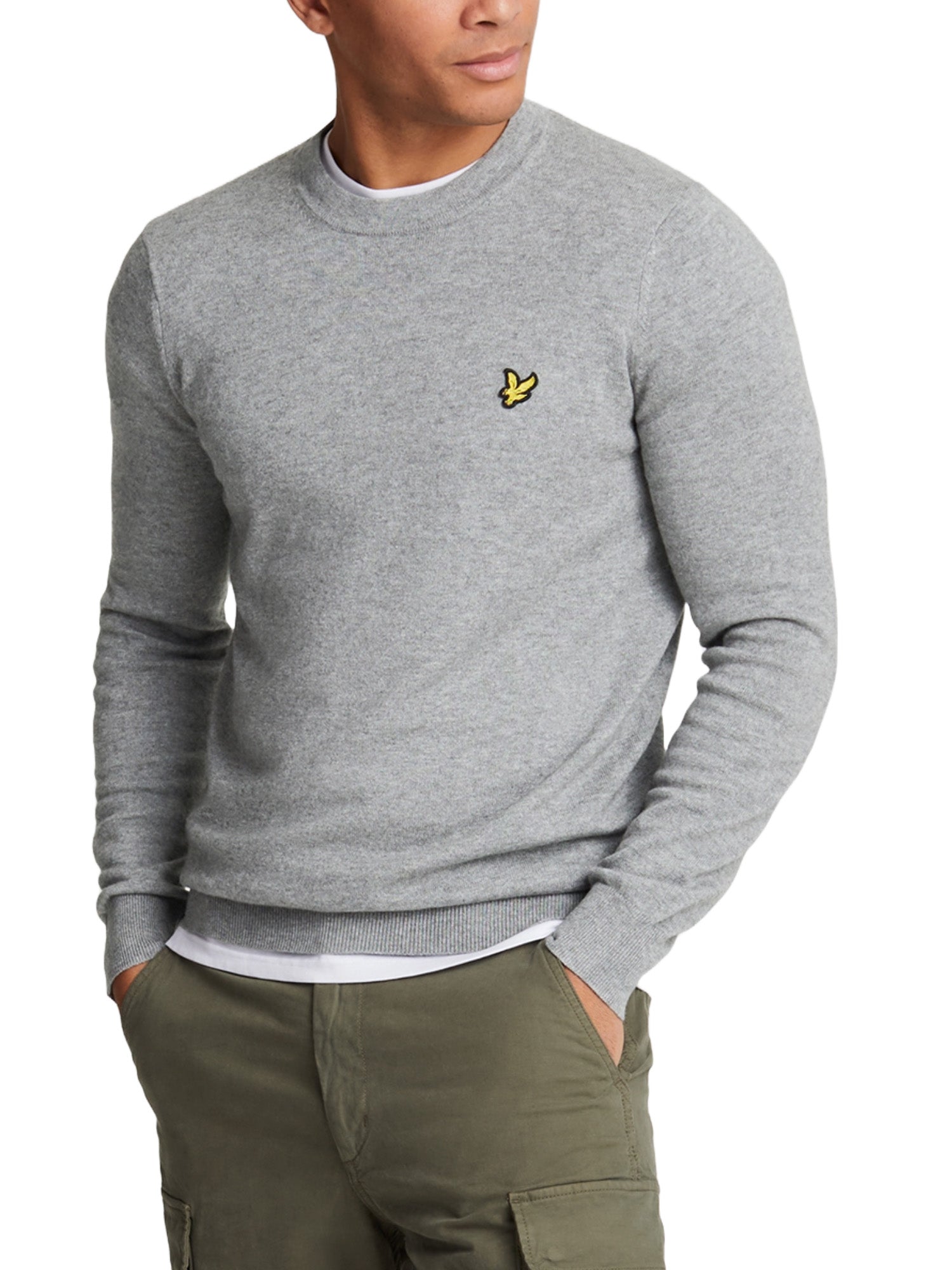 Maglioncini Grigio Lyle & Scott