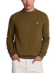 Maglioncini Verde Militare Lyle & Scott