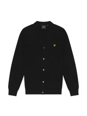 Cardigan Nero Lyle & Scott