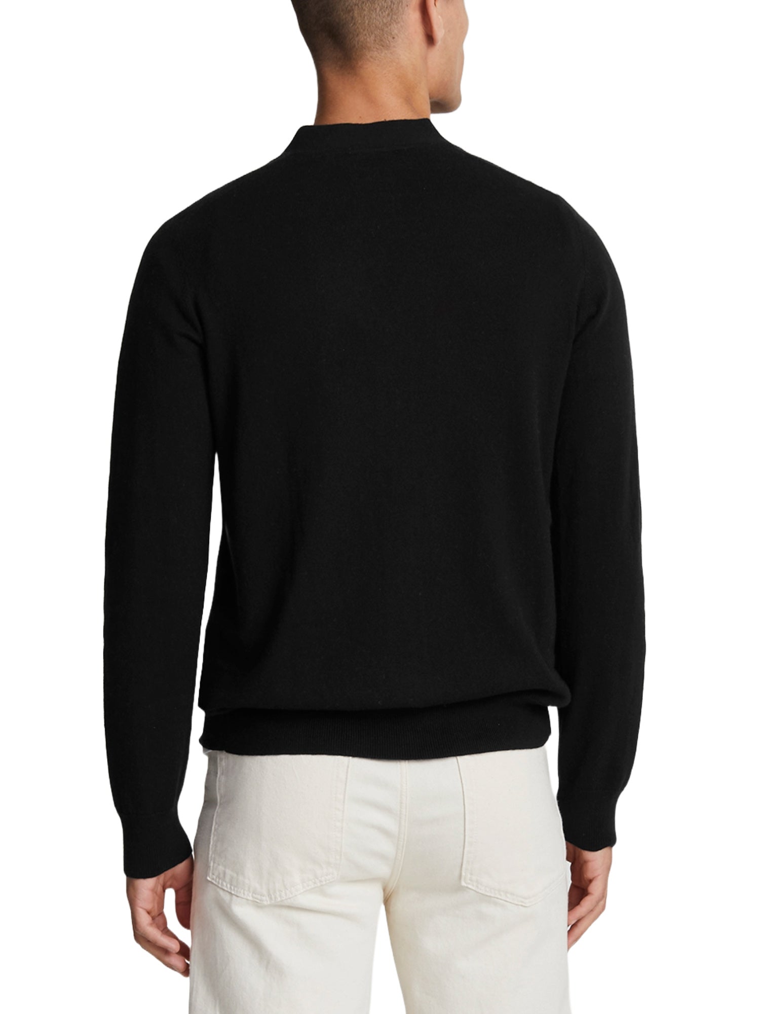 Cardigan Nero Lyle & Scott