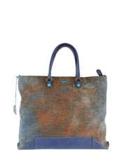 Borse a mano Blu Marrone Gabs
