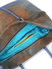 Borse a mano Blu Marrone Gabs