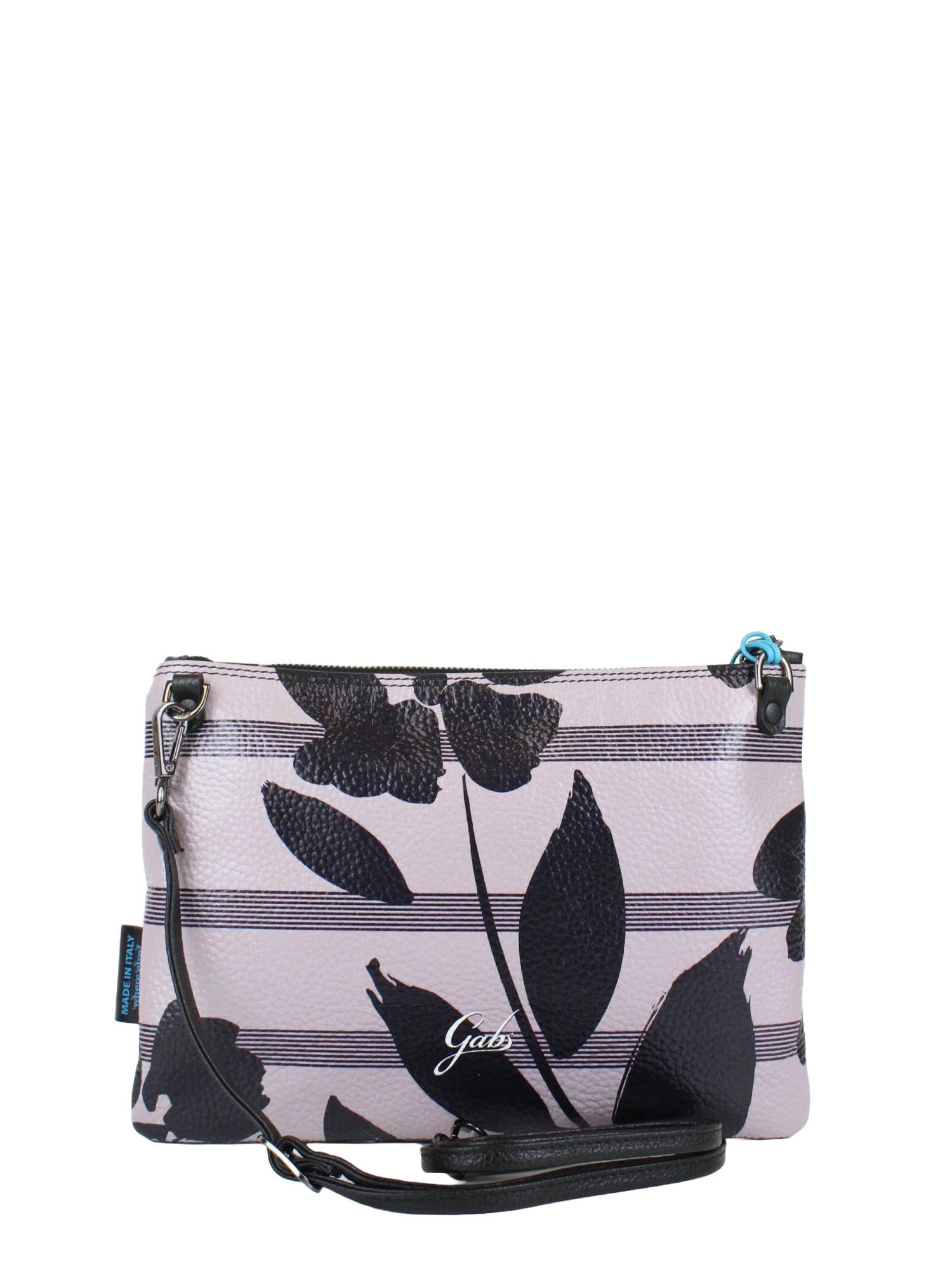 Tracolla Nero Rosa Gabs