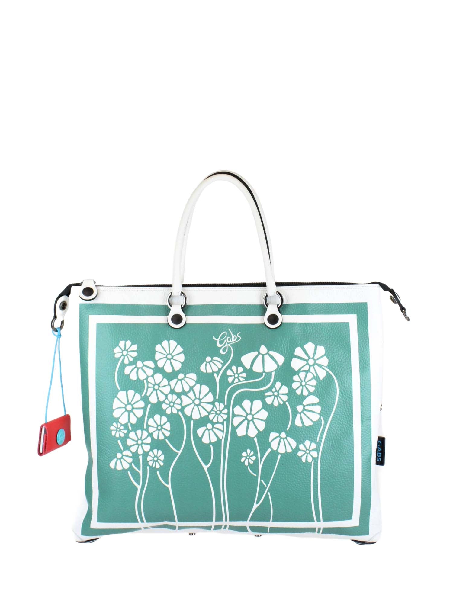 Borse a mano Bianco Verde Gabs