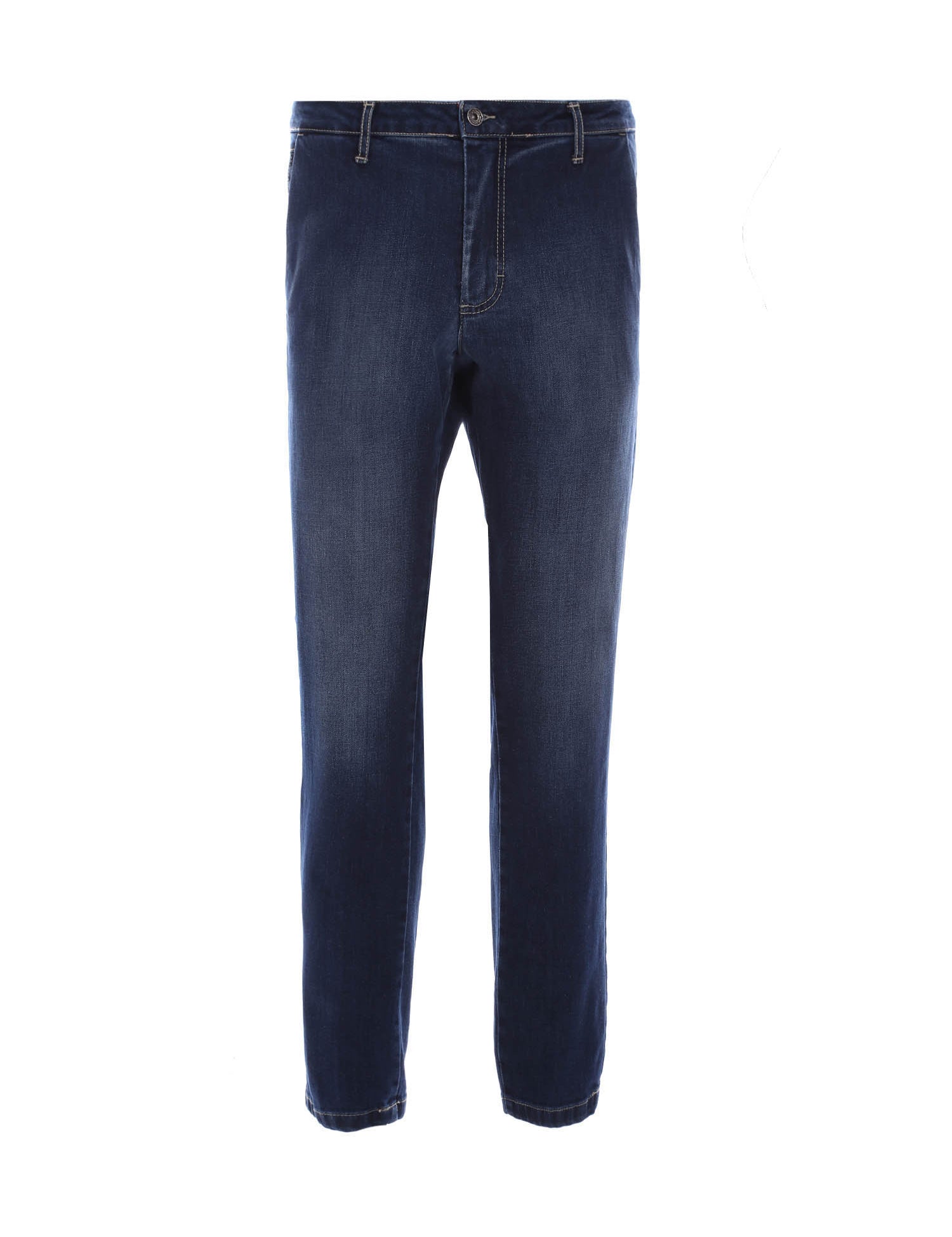 Jeans Blu Scuro Borgoni Milano