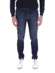 Jeans Blu Scuro Borgoni Milano