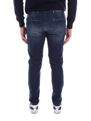 Jeans Blu Scuro Borgoni Milano