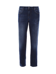 Jeans Blu Scuro Borgoni Milano