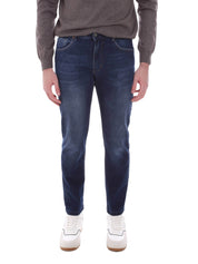 Jeans Blu Scuro Borgoni Milano