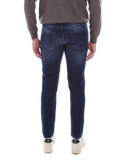 Jeans Blu Scuro Borgoni Milano