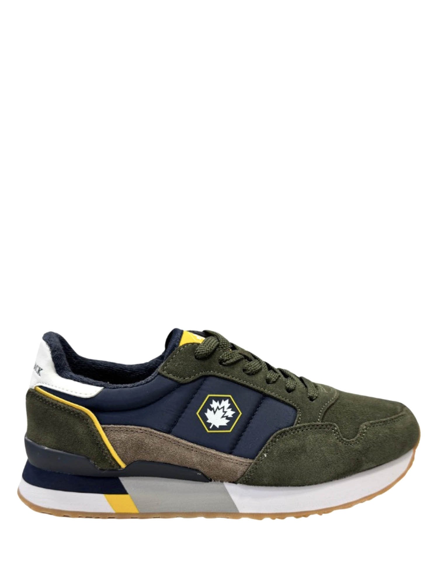Sneakers Verde Militare Lumberjack