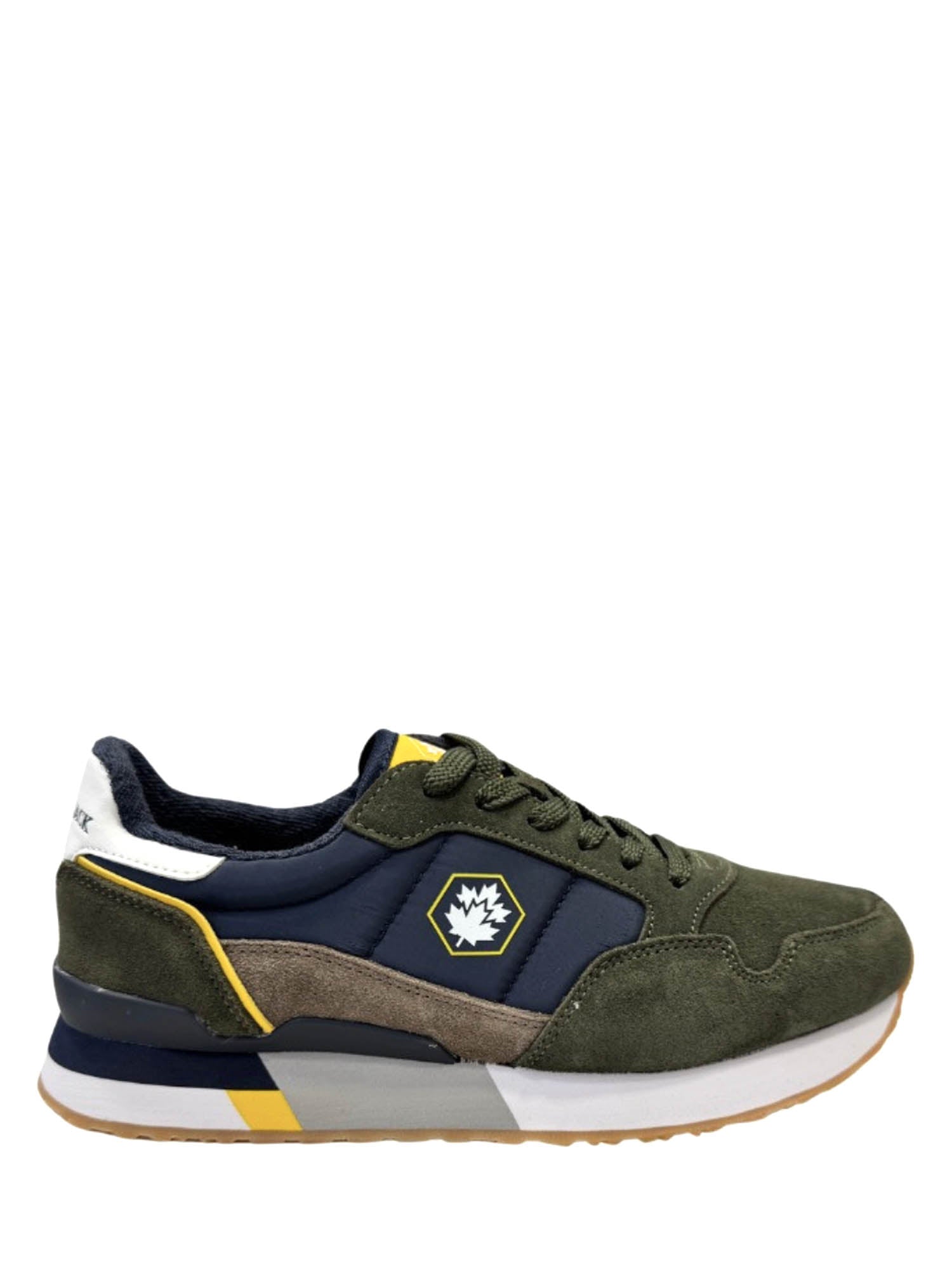 Sneakers Verde Militare Lumberjack