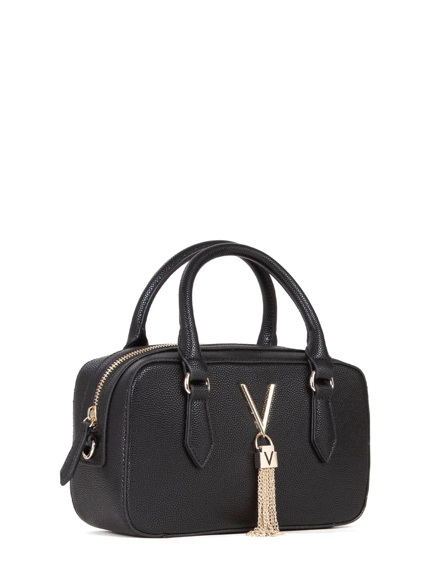 Bauletto Nero Oro Valentino Bags