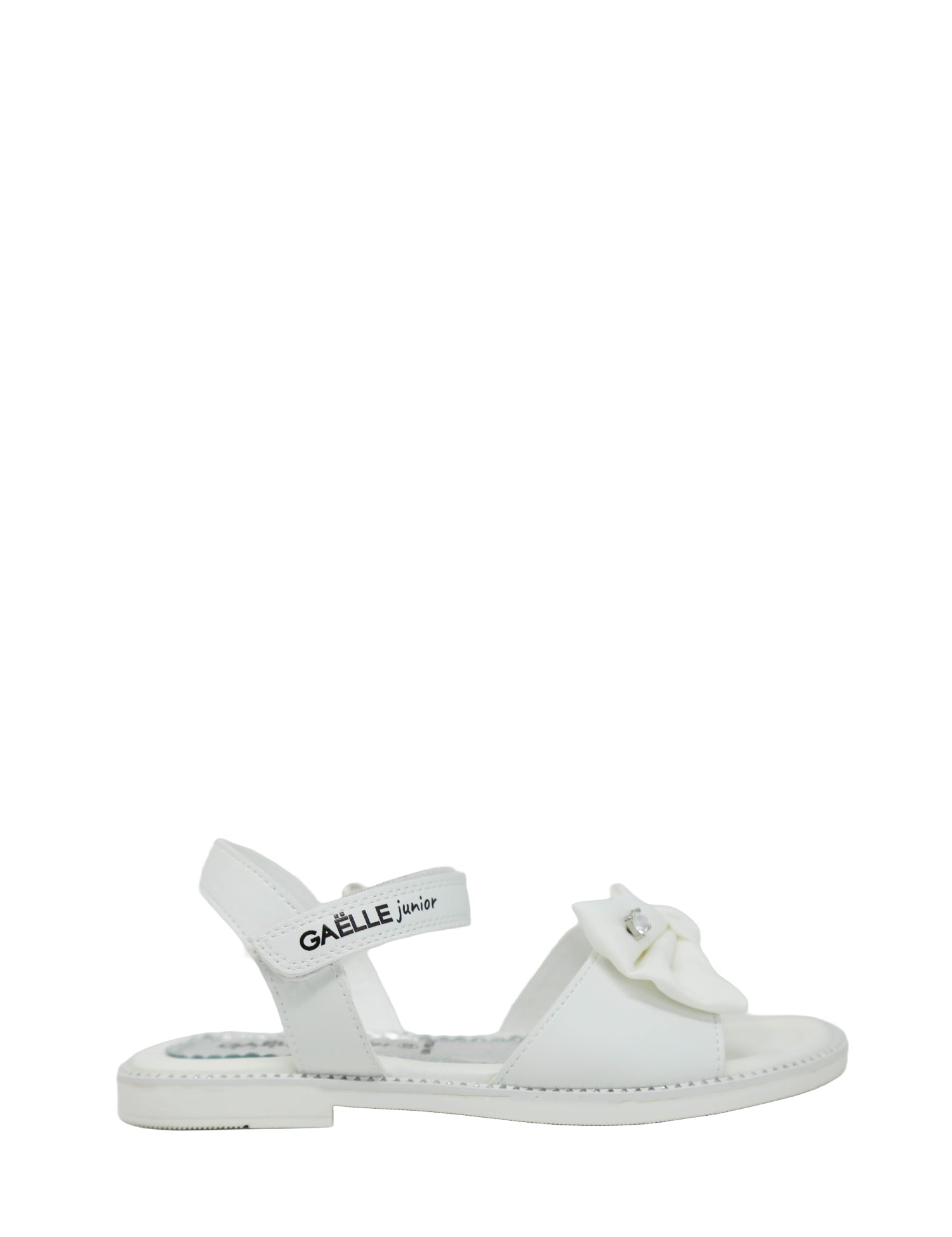 Sandali con strappi Bianco Gaelle Paris