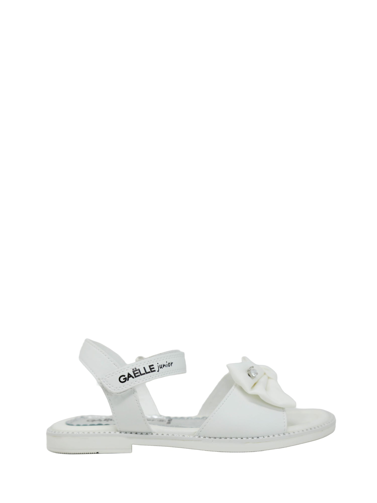 Sandali con strappi Bianco Gaelle Paris