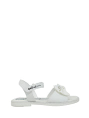 Sandali con strappi Bianco Gaelle Paris