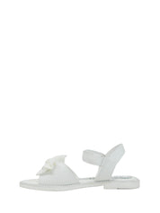 Sandali con strappi Bianco Gaelle Paris