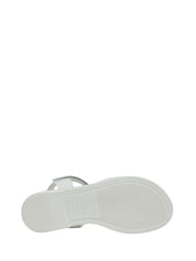 Sandali con strappi Bianco Gaelle Paris