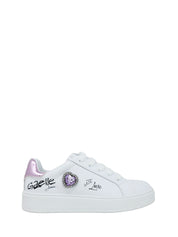 Sneakers Bianco Viola Gaelle Paris