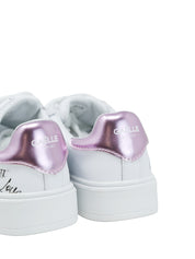 Sneakers Bianco Viola Gaelle Paris